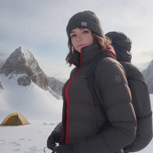 【防寒ウェア】冬の登山で体温を維持するコツ | 重ね着の選び方 をイメージした 冬、山 の写真