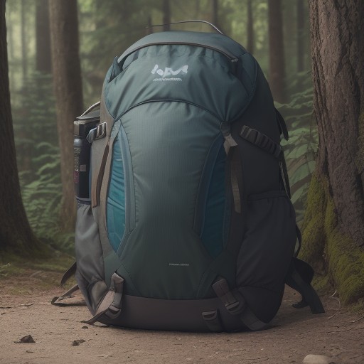 【バックパック】収納力を活かした多目的モデル | 山歩きと釣りの荷物整理 をイメージした ハイキング の写真
