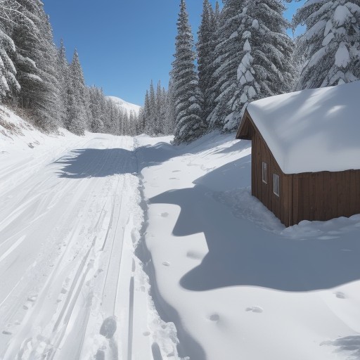 【スノーボード】急斜面のコースを滑るスリル | 冬の雪山での体験 をイメージした 冬、雪景色、雪景色 の写真
