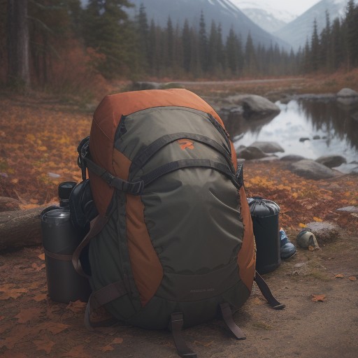 【バックパック】紅葉の山行に備える準備 | 登山用具の詰め方と選び方 をイメージした 秋、山、登山道 の写真