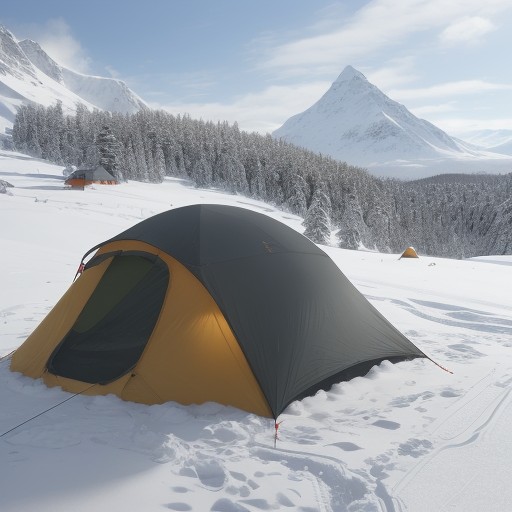 【マスク】冬の雪山登山で確かめる密閉性の違い | 寒さへの効果と選び方 をイメージした 冬、雪景色、山 の写真