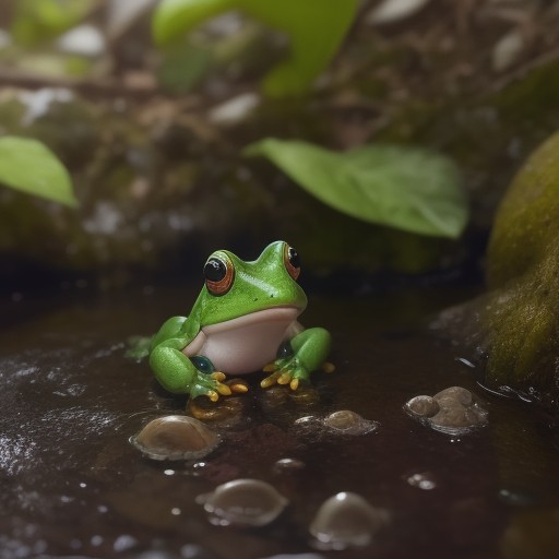 【カエルの産卵】春の水辺で観察した | 卵の塊と見分け方のまとめ をイメージした 春 の写真