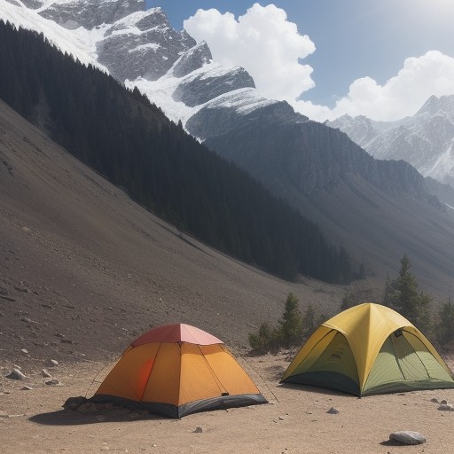 【温暖化】晴れの日が続く登山道 | 天気予報と気温の変化 をイメージした 夏、ハイキング の写真
