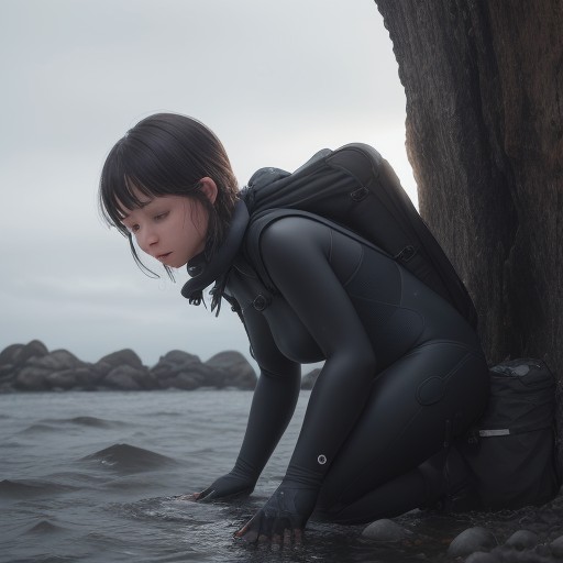 【ウェットスーツ】海での安全対策 | 浮力の仕組みと選び方のコツ をイメージした 冬 の写真