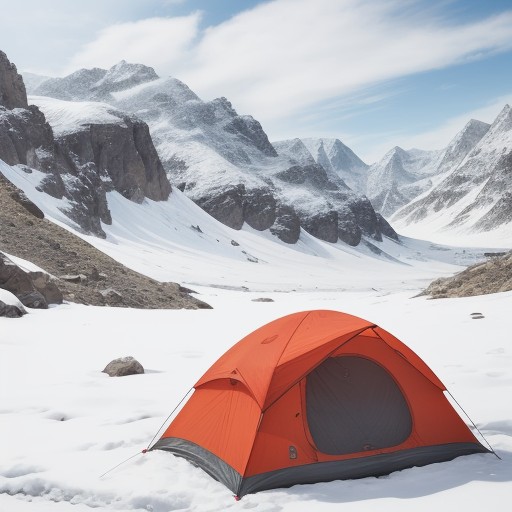 【地球温暖化】雪解けの時期が変化した山の景色 | 春の登山ルート選びのポイント をイメージした 春、雪景色、雪景色、山 の写真