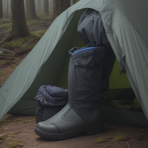 【防水パンツ】雨の中の登山ルートを歩く | 撥水機能を活かす雨対策 をイメージした ハイキング の写真