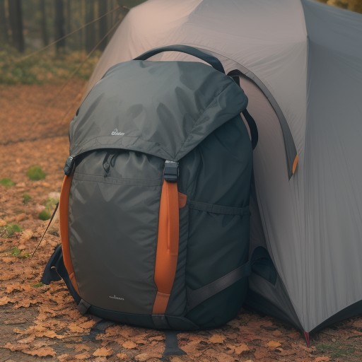 【バックパック】機能面を重視した選び方 | 秋の山道を歩く軽さ をイメージした 秋、夏、ハイキング の写真