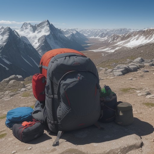【バックパック】高地の稜線や岩場を歩く | 装備の選び方とパッキング術 をイメージした 山 の写真
