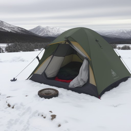 【キャンプギア】必需品の選び方 | 冬の山で夜を過ごすための道具リスト をイメージした 冬、雪景色、山 の写真