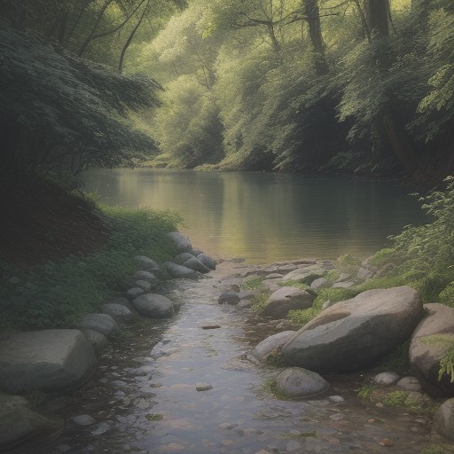【川】水辺の道をゆっくりと歩いてみる | 夏に見つける自然と水の流れ をイメージした 夏、川 の写真