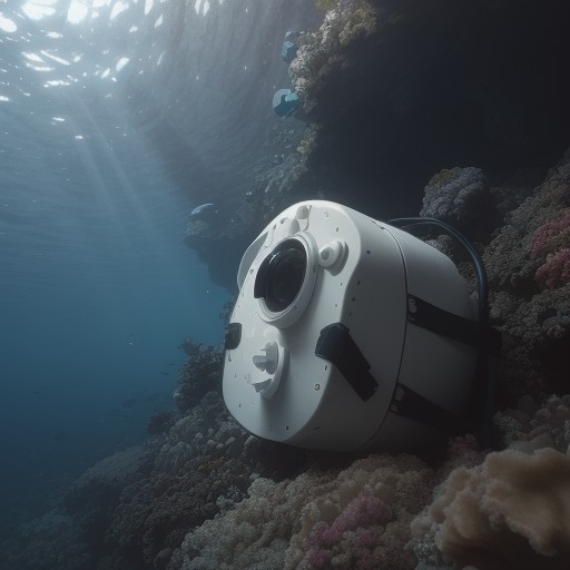 【水中カメラ】深海へ潜る体験を記録 | 水中の生物を写真に撮る をイメージした自然風景の写真