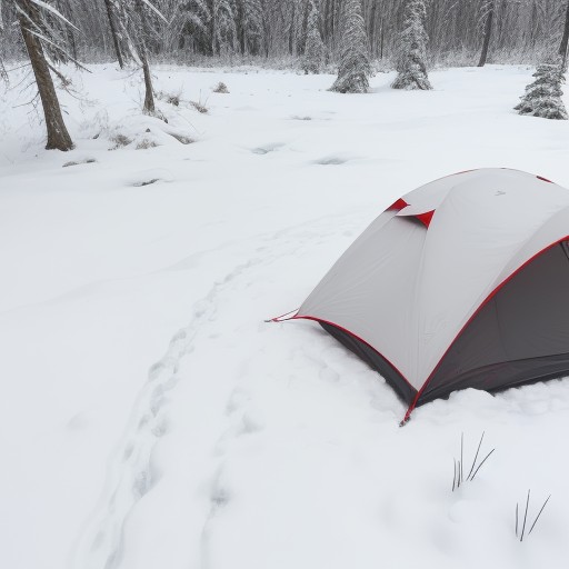 【防寒対策】雪山の冷えから身を守る | 体温を維持する服装の選び方 をイメージした 雪景色、冬 の写真