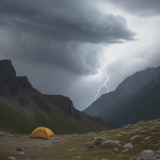 【山の危険】雷雨が発生する夏山の歩き方 | 経験から得た判断基準 をイメージした 夏、山 の写真