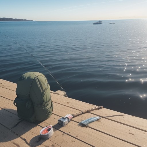 【釣り具】竿とリールの揃え方 | 夏の海辺で準備を整えて出かける をイメージした 夏、冬 の写真