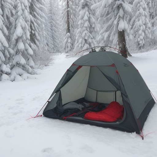 【スノーシュー】冬の森で雪道を歩くコース選び | 服装と持ち物の準備 をイメージした 冬、雪景色、雪景色、森、登山道 の写真