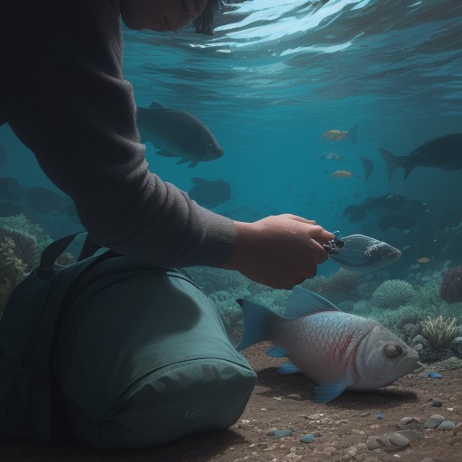 【魚の栄養】餌を探す行動の仕組み | フィンの役割と水中の餌場 をイメージした自然風景の写真