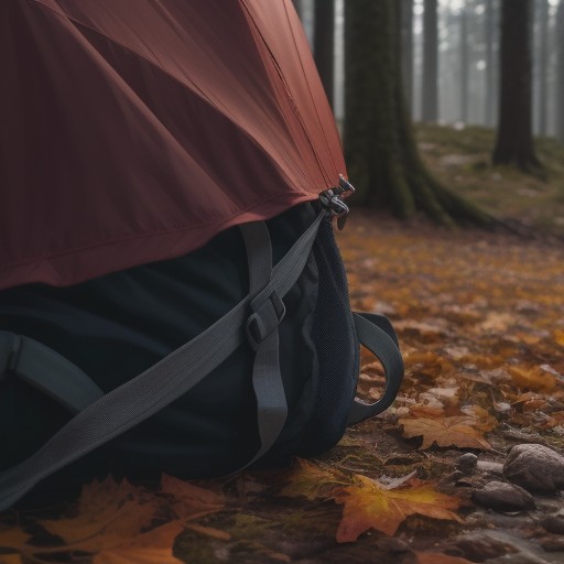 【山登り装備】ハイキングで用意する持ち物リスト | 秋の山道を歩く準備 をイメージした 秋、ハイキング の写真