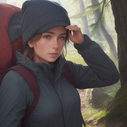 【クールウェア】登山の服装選び | 体温を下げる服の組み合わせ をイメージした 夏、ハイキング、山 の写真