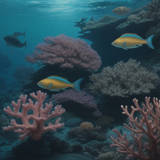 【海洋生物】熱帯の海で出会う魚の種類 | 水温の変化と生態の関係 をイメージした 夏 の写真