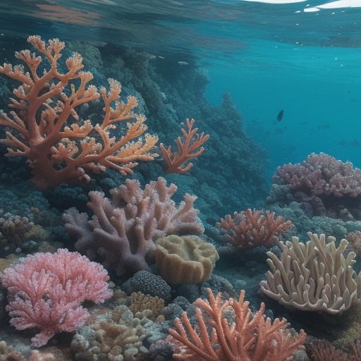 【海洋生物】シュノーケリングで出会う魚たち | 海の生態系を守る仕組み をイメージした自然風景の写真
