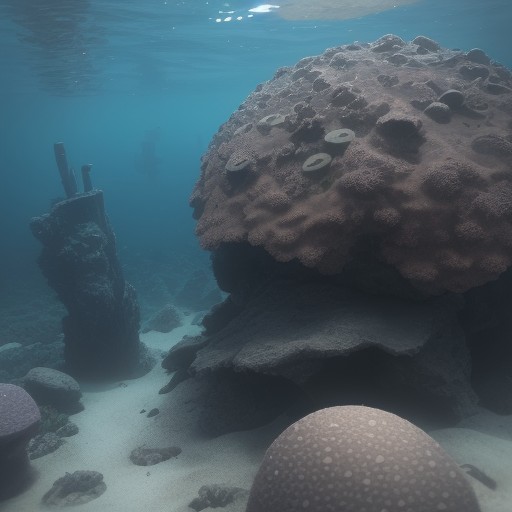 【水中探査ロボット】海底の砂地を進む技術 | 海洋の底にある地形を映像で捉える をイメージした自然風景の写真