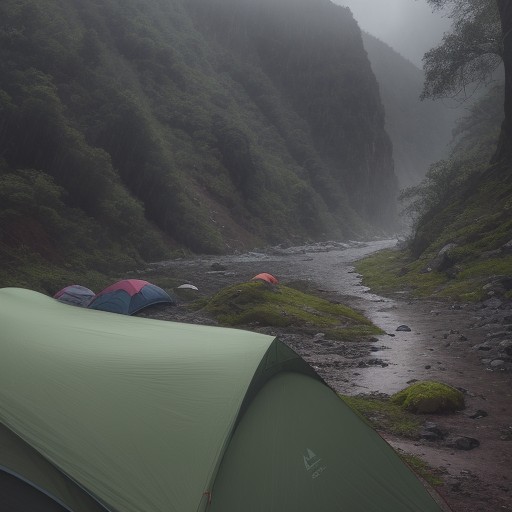 【トレッキング】雨季に合わせた時期と場所選び | 雨雲の動きとルートの選び方 をイメージした 春 の写真