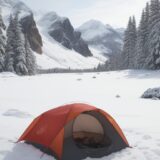 【雪山登山】冬の山へ出かける時期 | 準備しておくべき装備のまとめ をイメージした 広角の風景、山、冬 の写真