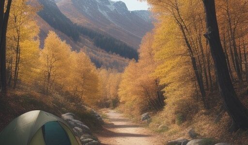 【登山ルート】地図で確認する移動経路 | 紅葉が色づく山道をゆっくり歩く