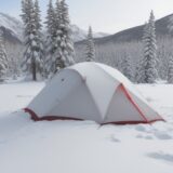 【防寒着】冬の登山で体温を維持する服装 | 素材と重ね着の組み合わせ をイメージした 広角の風景、冬、山、冬 の写真