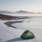 【海温】水温の変化で変わる魚の居場所と潮の流れ | 冬の海辺での釣り をイメージした 広角の風景、冬 の写真