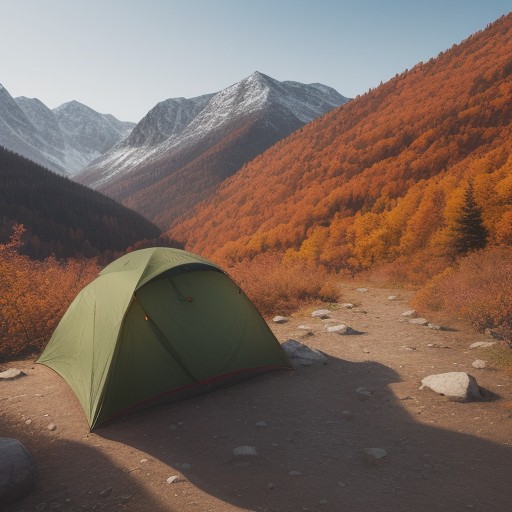 【ハイキング】山道を歩くためのコツと準備 | 紅葉が見頃の登山道 をイメージした 広角の風景、ハイキング、山、登山道、秋、登山道、ハイキング の写真