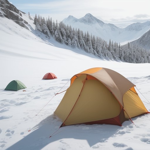 【雪山装備】冬の山行に備える道具 | 安全を守るための持ち物リスト をイメージした 広角の風景、山、雪景色、山、冬 の写真