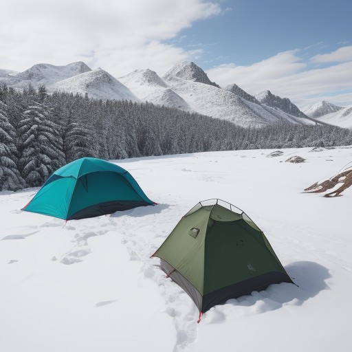 【装備リスト】冬の登山で使う防寒着の見直し | 雪山での体温維持に向けた対策 をイメージした 広角の風景、山、冬、山、雪景色 の写真