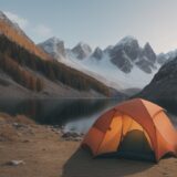 【登山】標高差による気温の変動 | 秋の山域に備える服装と装備の選び方 をイメージした 広角の風景、山、山、秋 の写真