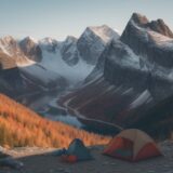 【登山装備】トラブルを防ぐ持ち物リスト | 秋の山歩きで備える道具 をイメージした 広角の風景、山、ハイキング、秋 の写真