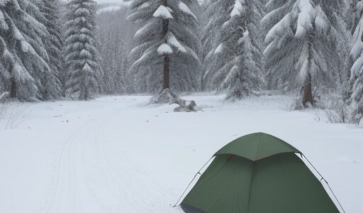 【テント】冬のキャンプで過ごす居住空間 | 暖房器具とレイアウトの工夫