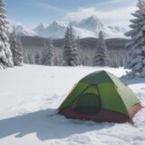 【遭難防止】冬山の山道で迷った時の対処法 | 緊急避難の知識 をイメージした 広角の風景、山、冬 の写真
