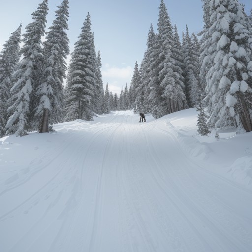 【ボード】初心者が学習する手順 | 雪山の斜面で身につける基礎技術 をイメージした 広角の風景、雪景色 の写真