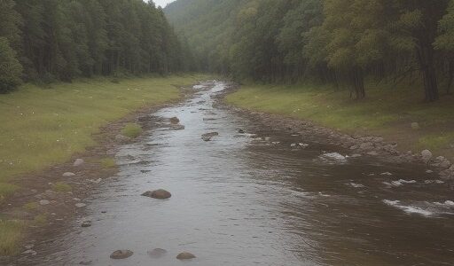 【水量】雨上がりの川の流れと水位 | 釣りに出かける判断の目安