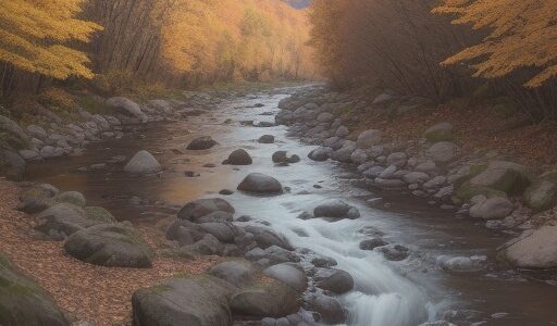 【水質測定器】秋の渓流で環境を記録する | 川の水辺で行うデータ分析