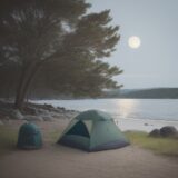 【潮時】満潮の時間と月相の関係 | 釣りに出かける日の選び方 をイメージした 広角の風景 の写真
