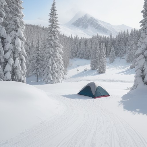 【スノボ】冬の雪山でパウダースノーを滑る | 初心者のための装備と服装 をイメージした 広角の風景、雪景色、雪景色、山、冬 の写真