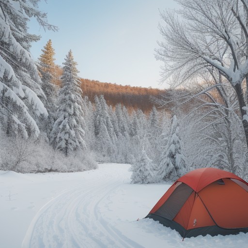 【登山】年間の山歩き計画 | 春の山道から秋の紅葉と冬の雪景色まで をイメージした 広角の風景、ハイキング、登山道、春、秋、冬、雪景色 の写真