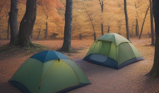 【秋キャンプ】夜の焚き火 | 紅葉が色づく場所で過ごす時間と道具の準備