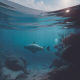 【水中メガネ】視力補正レンズの選び方 | 海の中をはっきり見る方法 をイメージした 広角の風景 の写真