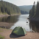 【川遊びの道具】水辺で準備したい持ち物リスト | 夏の自然の中での過ごし方 をイメージした 広角の風景、川、夏 の写真