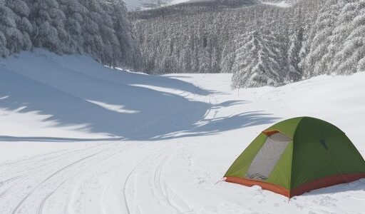 【スキー】雪山の斜面を滑り降りていく | 自然と一体になる冬の体験
