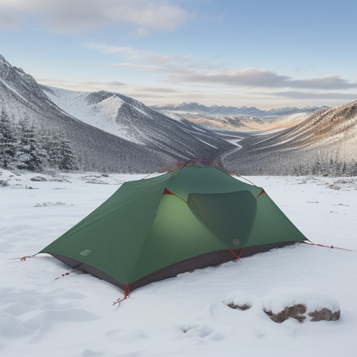 【保温着】雪山の登山で使う防寒具 | 体温を逃がさない重ね着の組み合わせ をイメージした 広角の風景、山、冬 の写真