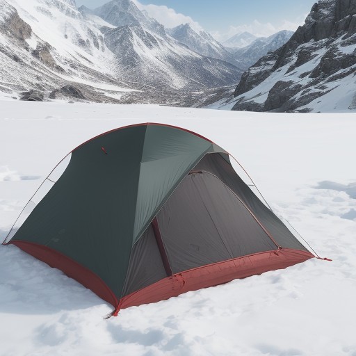 【雪山登山】体温を維持する服装の選び方 | 寒冷症を防ぐための装備 をイメージした 広角の風景、山、冬 の写真