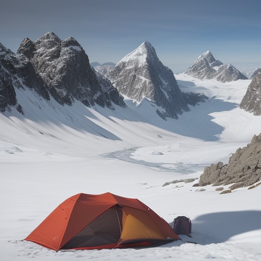 【登山用品】高地の天気に備える装備 | 秋の山頂に持っていく道具 をイメージした 広角の風景、山、秋 の写真
